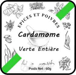 Cardamome Verte Entière