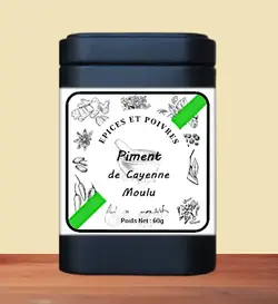 Piment de Cayenne Moulu