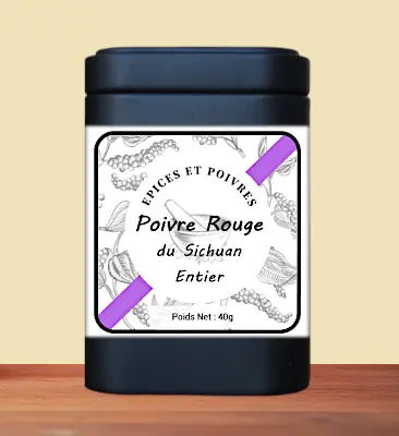 Poivre du Sichuan Rouge Entier
