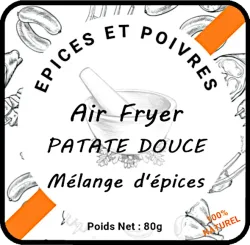 Air Fryer Patate Douce